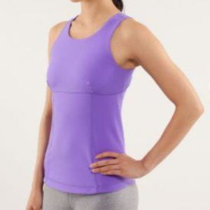NWOT Lululmeon Swank Tank Power Purple